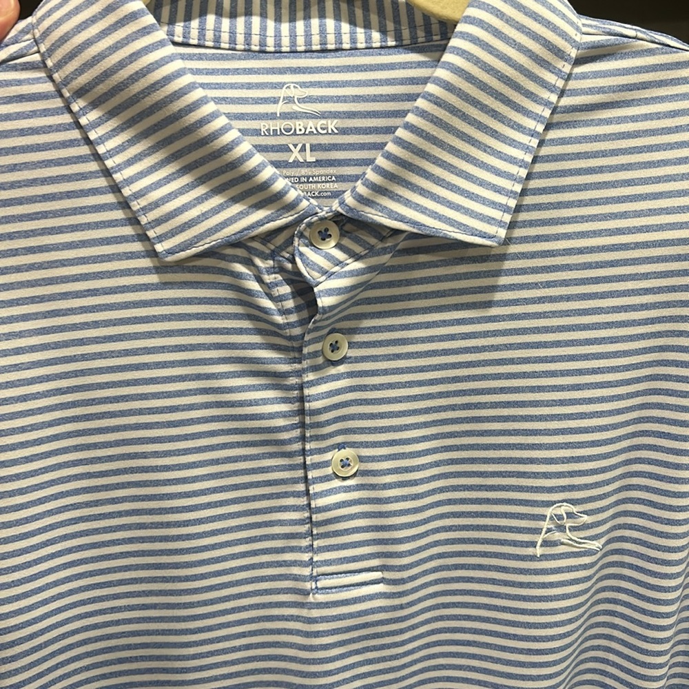Rhoback men’s performance polo